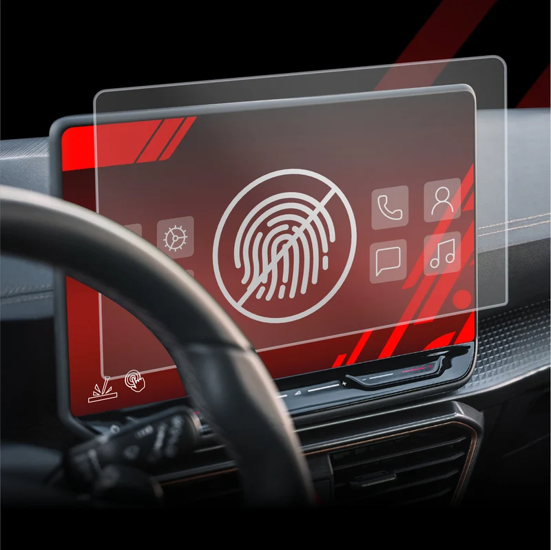 Matte Autodisplayfolie 2in1 für Maserati Grecale (2023-2026), Grizz Protector