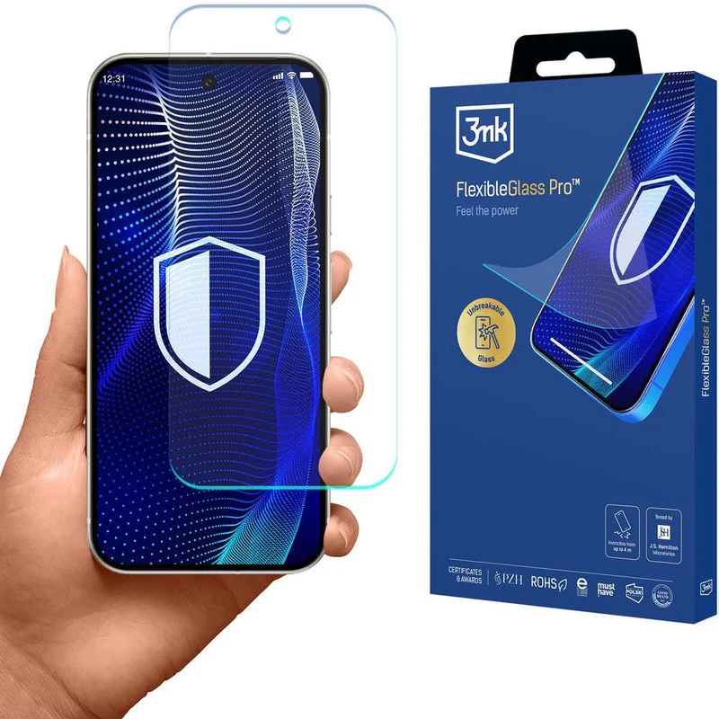 Hybridglas für Google Pixel 10 Pro / Pixel 10, 3mk FlexibleGlass Pro
