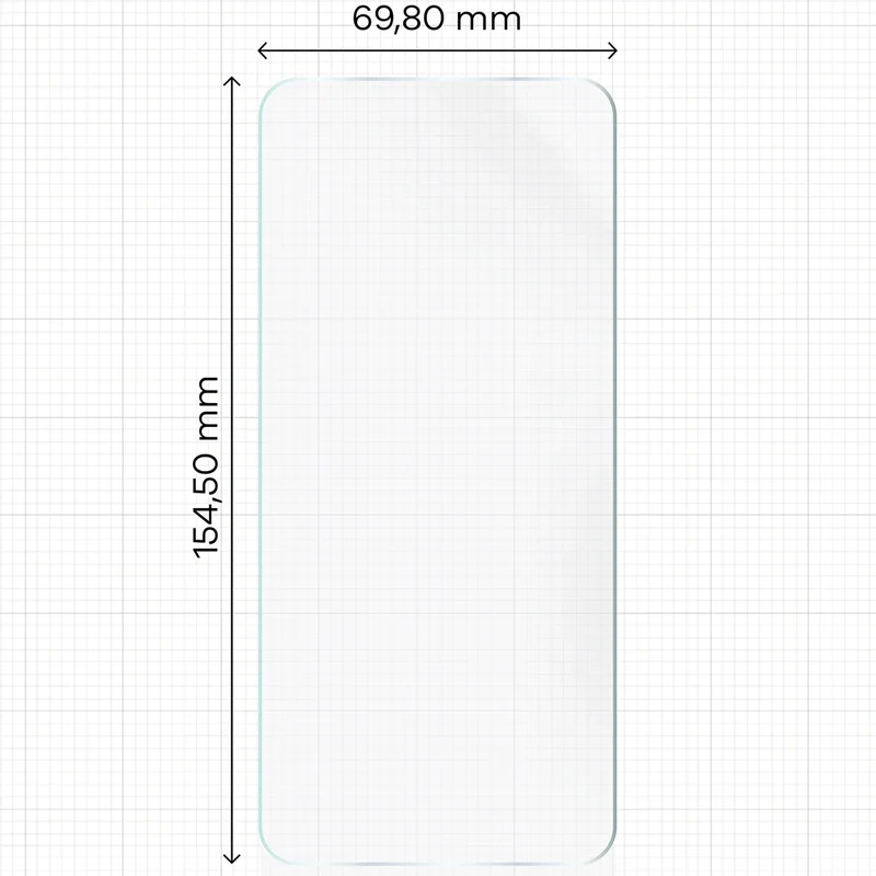 Hydrogel Folie für den Bildschirm für Xiaomi POCO X6 Pro, Bizon Film Hydrogel Front, 1 Stück