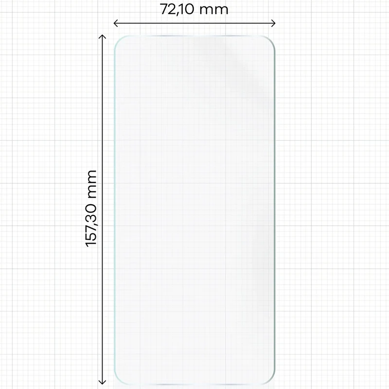 Hydrogel Folie für den Bildschirm für Galaxy M35 5G / A35 5G / A55 5G, Bizon Film Hydrogel Front, 1 Stück