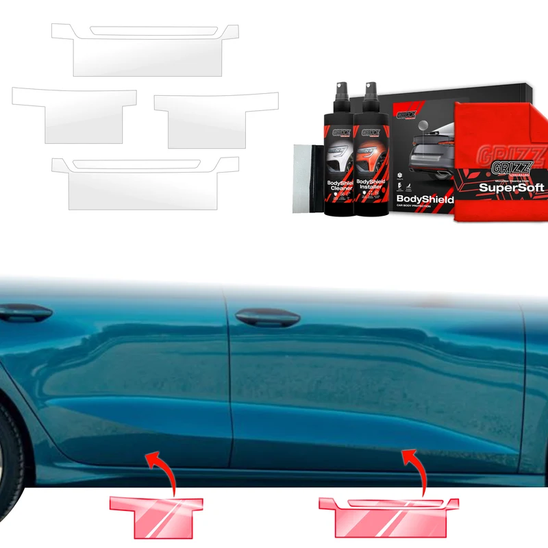 4in1 Schutzfolie Grizz Protector für Schweller - Audi A3 8Y Sportback (2020-2023)