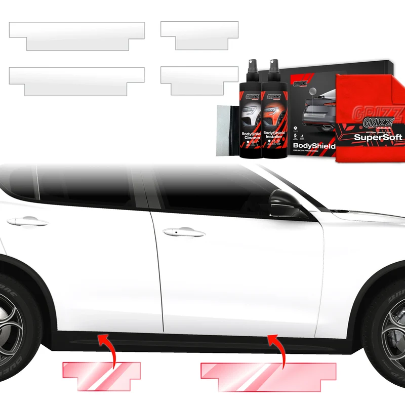 4in1 Schutzfolie Grizz Protector für Schweller - Alfa Romeo Stelvio (2023-2026)