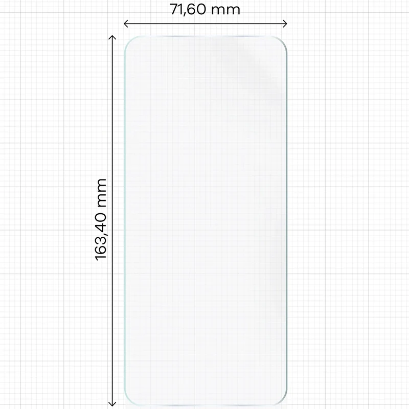 Hydrogel Folie für den Bildschirm für Tecno Spark 20 Pro, Bizon Film Hydrogel Front, 1 Stück