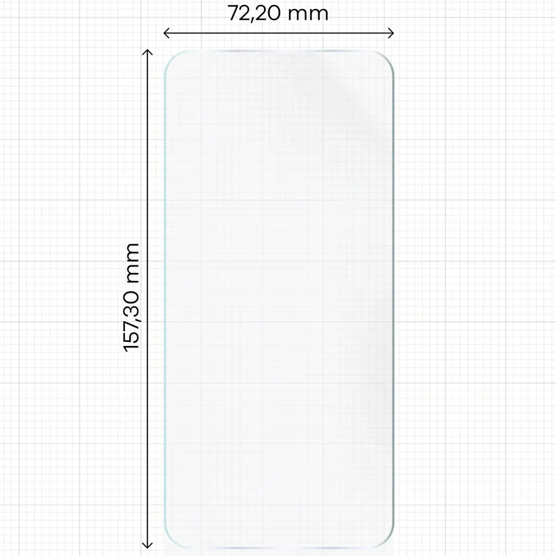 Hydrogel Folie für den Bildschirm für Realme 14 Pro 5G, Bizon Film Hydrogel Front, 1 Stück