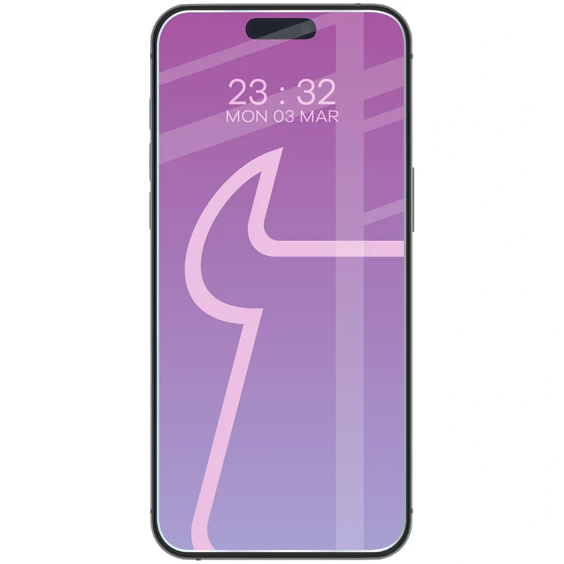 Flexibles Hybridglas für iPhone 17 Pro Max, Bizon Hybrid Mule