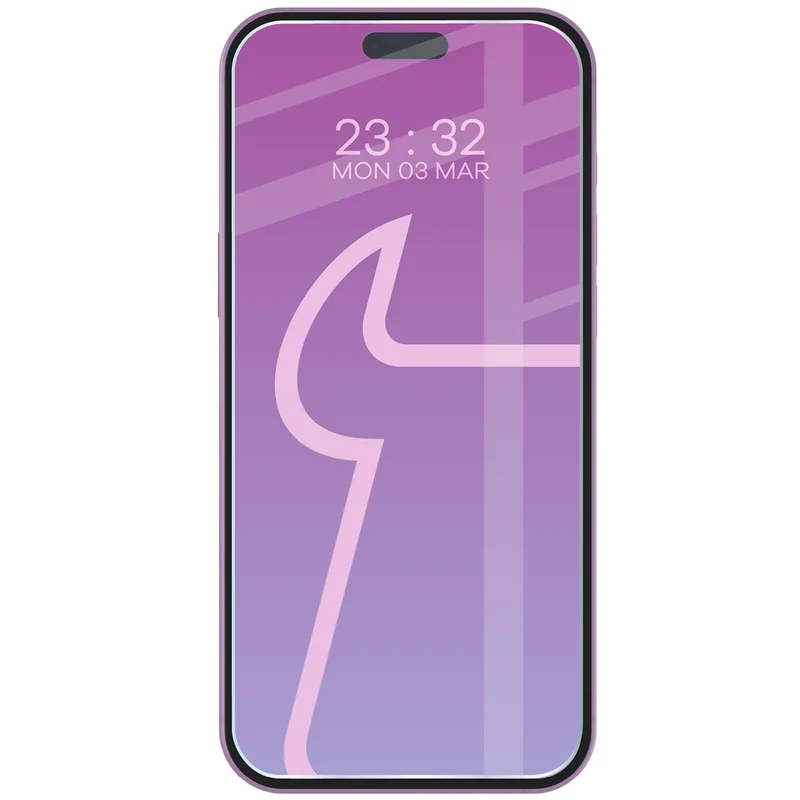 Flexibles Hybridglas für iPhone 17, Bizon Hybrid Mule
