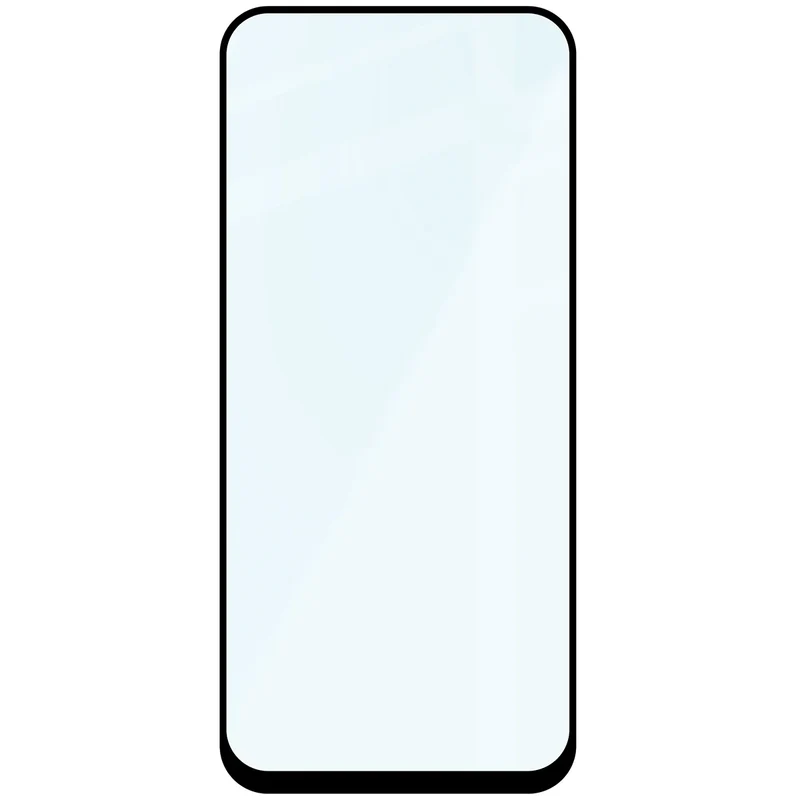 Gehärtetes Glas für Xiaomi Redmi 15C 4G / 5G / POCO C85 4G, Bizon Glass Edge, Schwarzer Rahmen