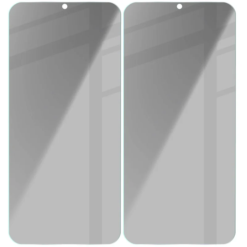 Gehärtetes Glas mit Privatschutzfilter für Galaxy S25 / S24, Bizon Glass Clear Shadow Duo, getönt, 2 Stück