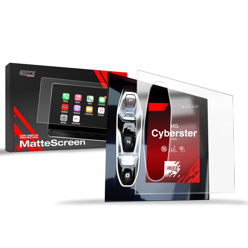 Matte Autodisplayfolie für MG Cyberster Control Panel (2025-2026), Grizz Protector