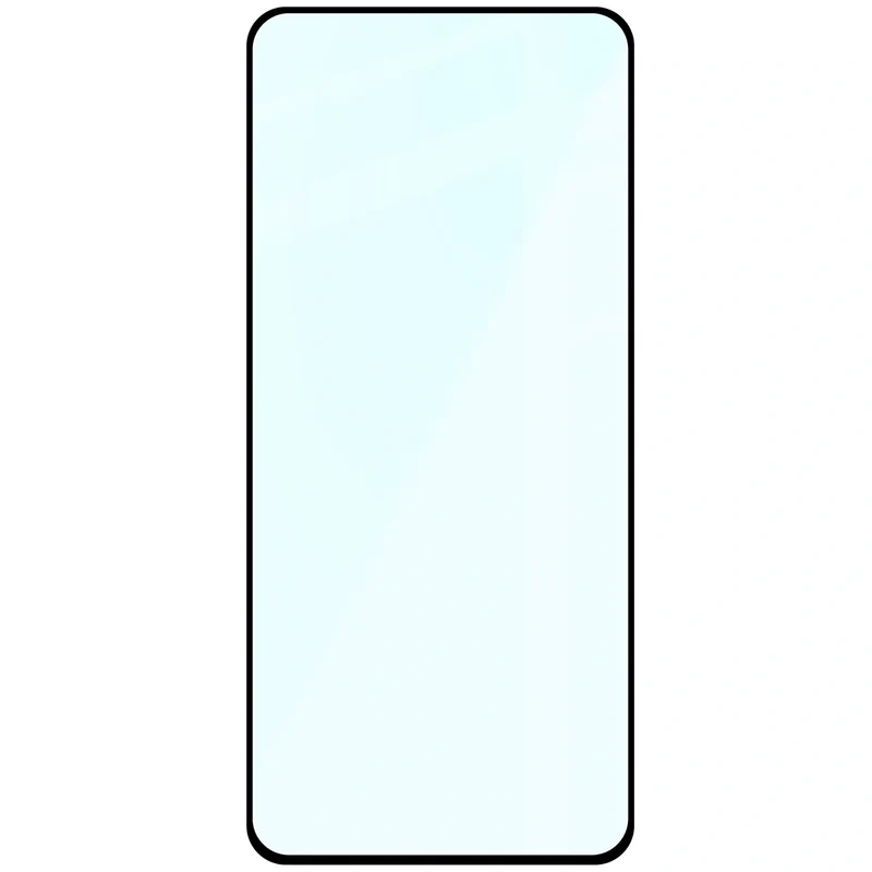 Gehärtetes Glas für Motorola Moto G86 5G / G86 Power 5G, Bizon Glass Edge, Schwarzer Rahmen
