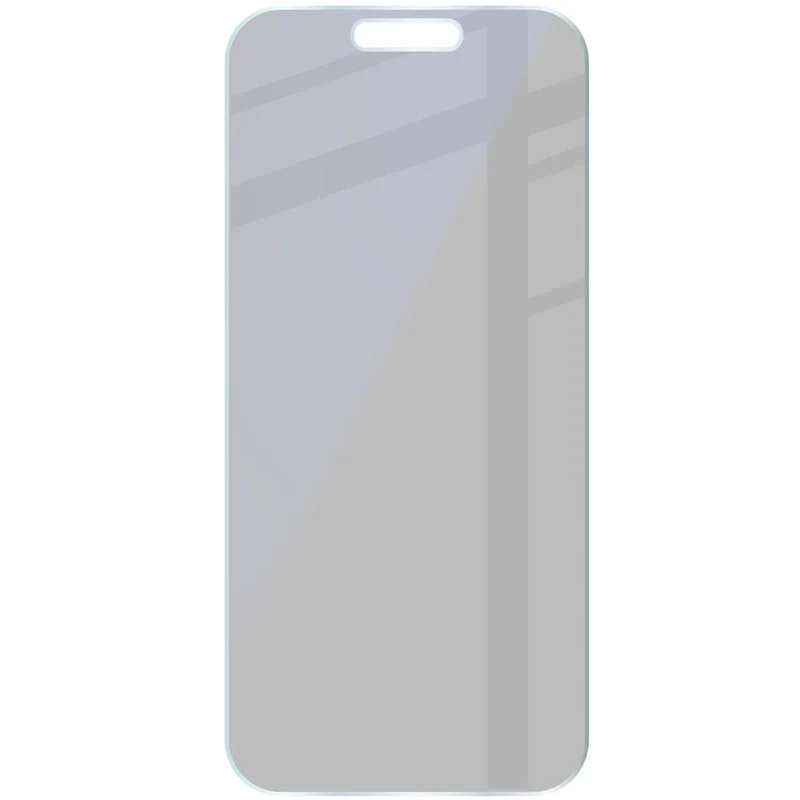 Hybridglas mit Privatschutzfilter für iPhone 16 Pro, Bizon Hybrid Shadow, Matt