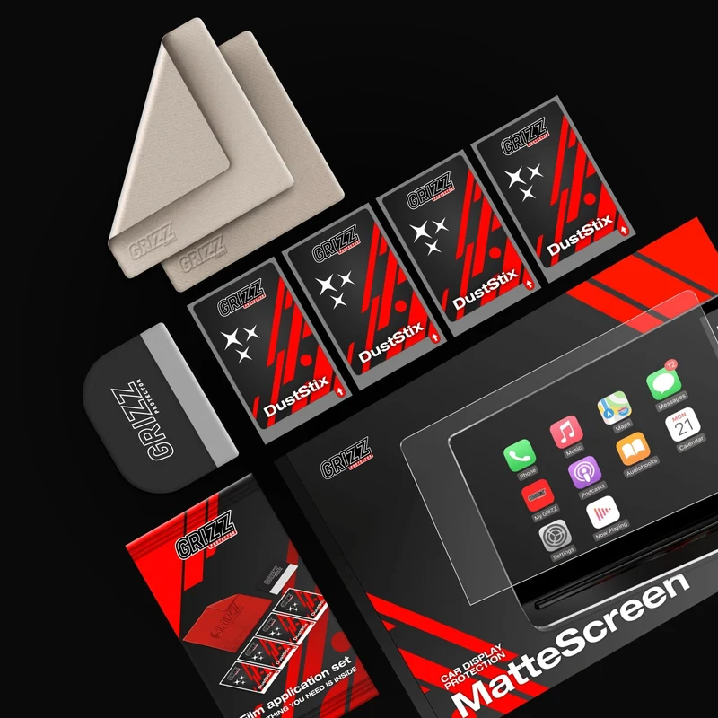 Matte Autodisplayfolie für Audi A6 e-tron 14,5" (2025-2026), Grizz Protector