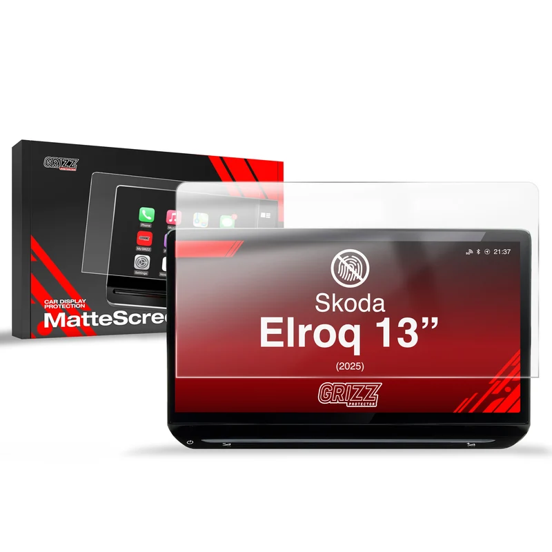 Matte Autodisplayfolie für Skoda Elroq 13" (2025-2026), Grizz Protector