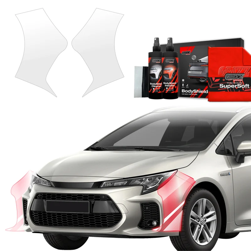 2in1 Schutzfolie Grizz Protector für Stoßstange - Toyota Corolla Kombi Facelift (2022-2026)