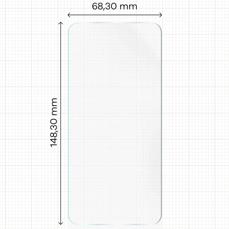 Hydrogel Folie für den Bildschirm für Xiaomi 15, Bizon Film Hydrogel Front, 1 Stück