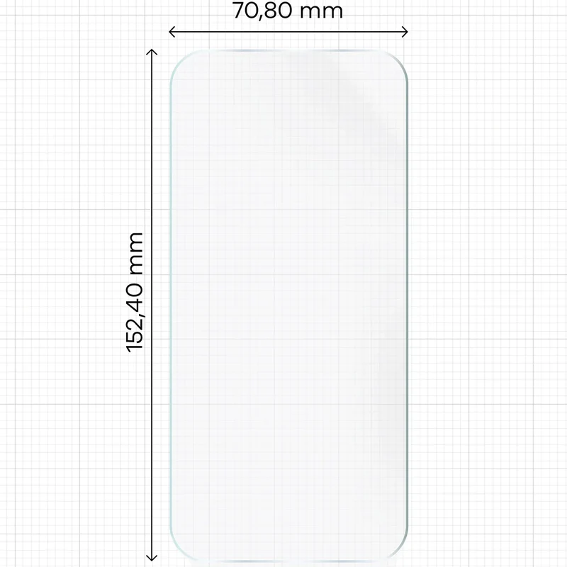 Hydrogel Folie für den Bildschirm für iPhone Air, Bizon Film Hydrogel Front, 1 Stück