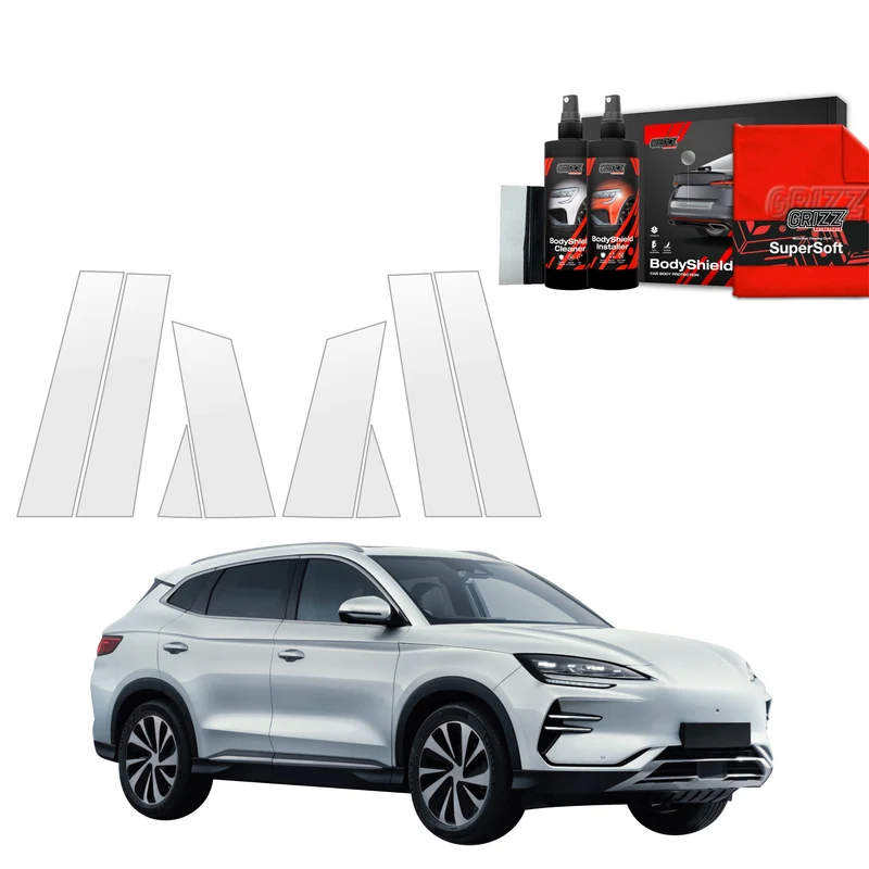8in1 Schutzfolie Grizz Protector für B-C-Säule - BYD Seal U (2024-2026)