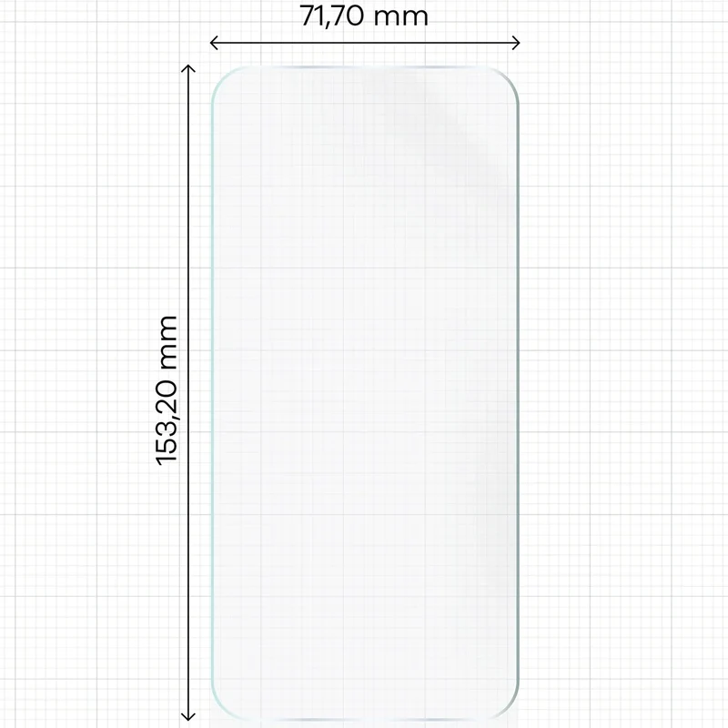 Hydrogel Folie für den Bildschirm für Galaxy S23 FE, Bizon Film Hydrogel Front, 1 Stück