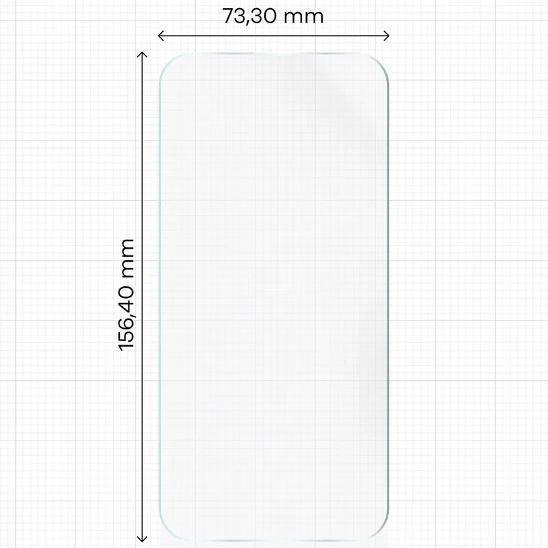 Hydrogel Folie für den Bildschirm für iPhone 15 Plus / 15 Pro Max , Bizon Film Hydrogel Front, 1 Stück