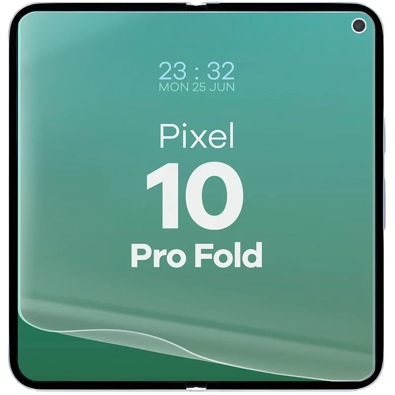 Hydrogel Folie für den mittleren Bildschirm für Google Pixel 10 Pro Fold , Bizon Film Hydrogel Mid Duo, 2 Stück