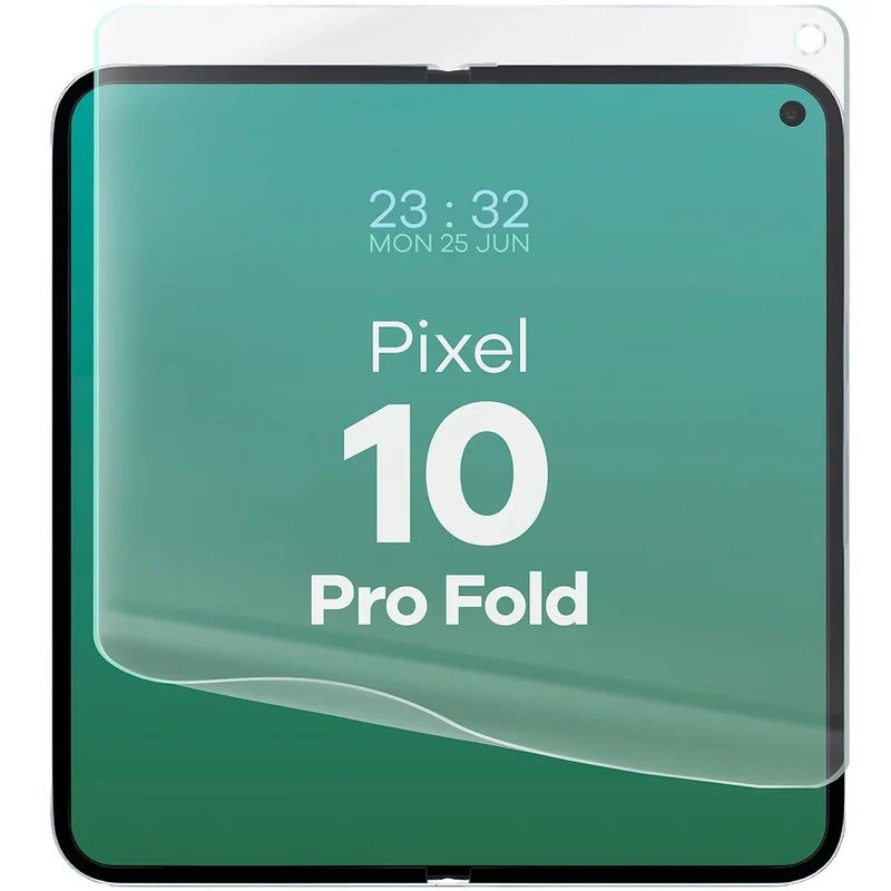 Hydrogel Folie für den mittleren Bildschirm für Google Pixel 10 Pro Fold , Bizon Film Hydrogel Mid Duo, 2 Stück