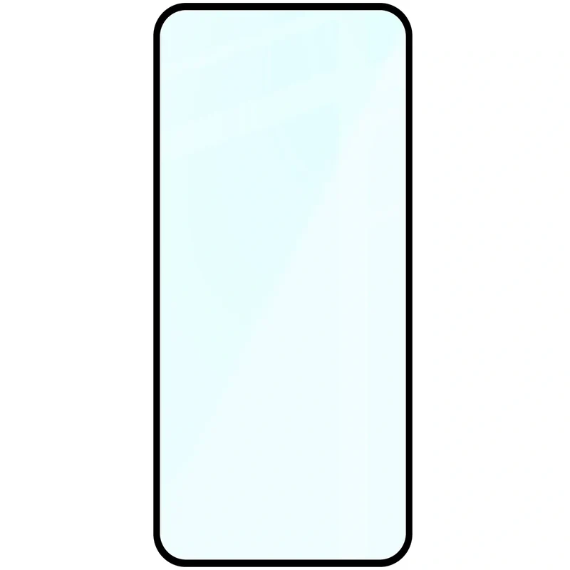 Gehärtetes Glas für Xiaomi Redmi 15 4G / 5G, Bizon Glass Edge, Schwarzer Rahmen