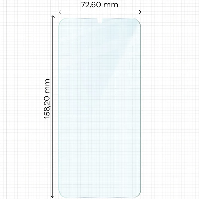 Gehärtetes Glas - 3 Stück + Kameraschutz für Galaxy A17 5G, Bizon Glass Clear Pack