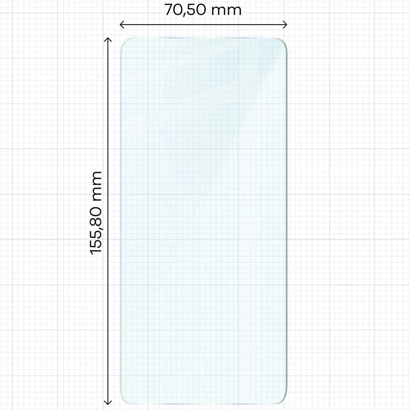 Gehärtetes Glas für Xiaomi POCO X6 / M6 Pro 4G / Redmi Note 13 5G / 13 Pro 4G/5G, Bizon Glass Clear Duo, 2 Stück