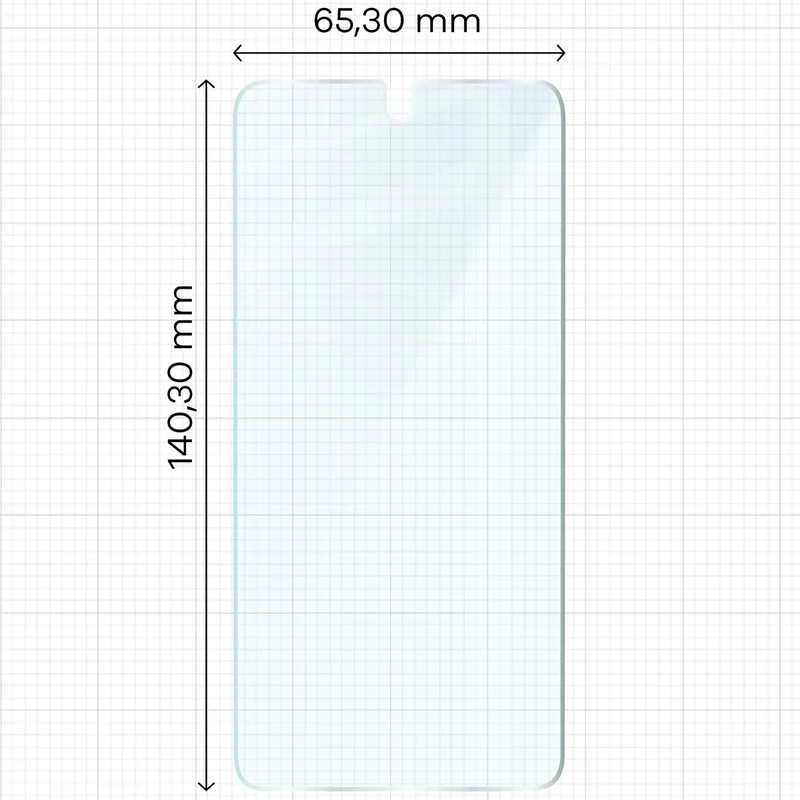 Gehärtetes Glas für Galaxy S22, Bizon Glass Clear Duo, 2 Stück