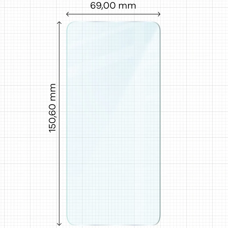 Gehärtetes Glas für Galaxy S21 FE, Bizon Glass Clear Duo, 2 Stück