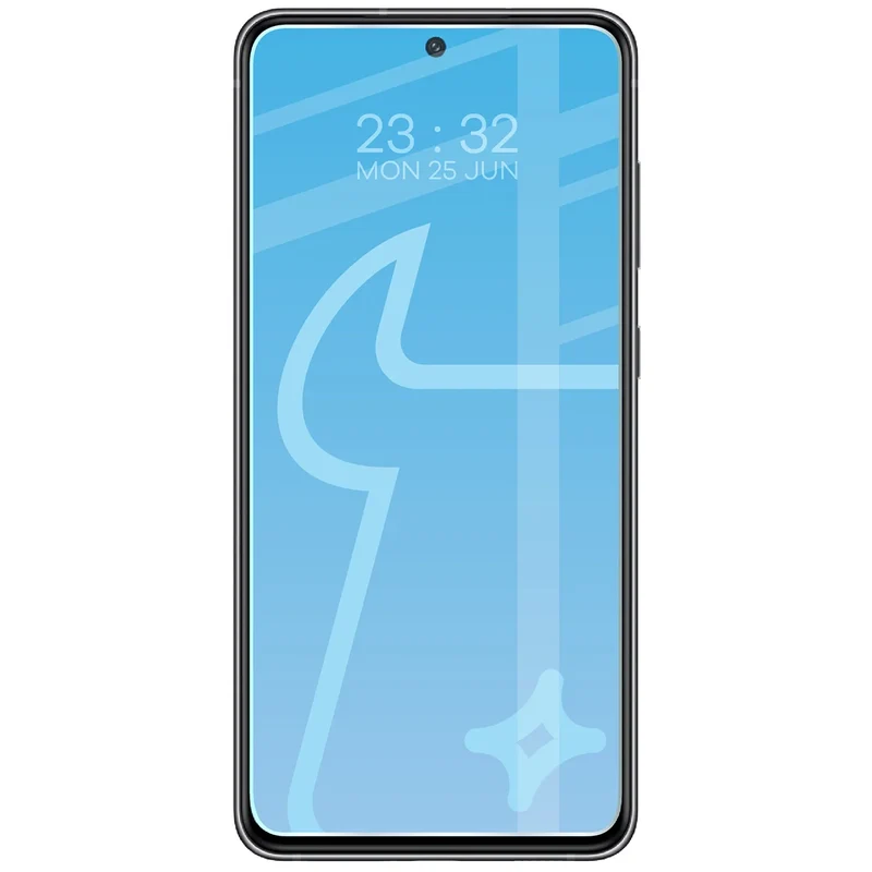 Gehärtetes Glas für Galaxy S21 FE, Bizon Glass Clear Duo, 2 Stück