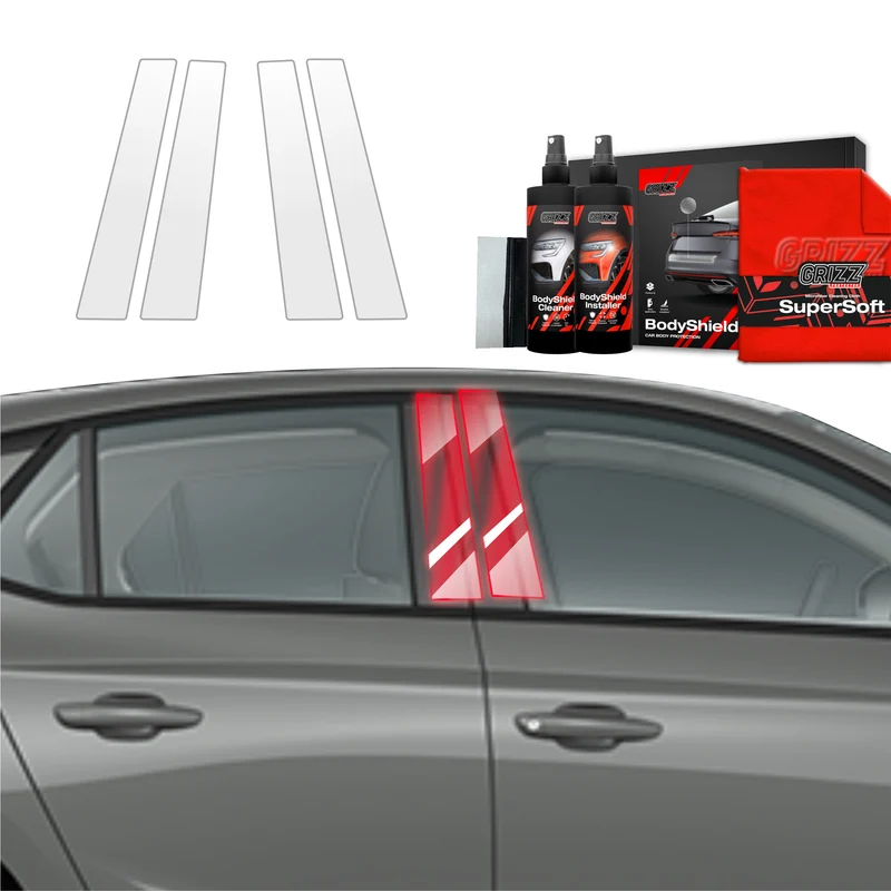 4in1 Schutzfolie Grizz Protector für B-Säule - Opel Corsa (2023- 2025)