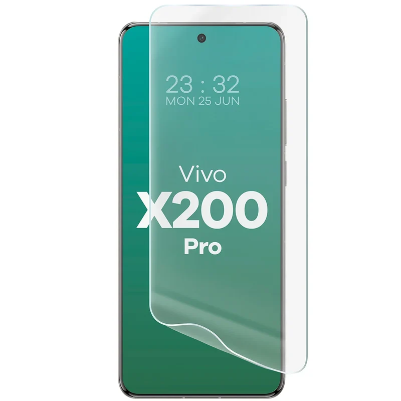 Hydrogel Folie für den Bildschirm für Vivo X200 Pro, Bizon Film Hydrogel Front, 1 Stück
