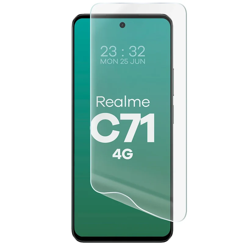 Hydrogel Folie für den Bildschirm für Realme C71 4G, Bizon Film Hydrogel Front, 1 Stück