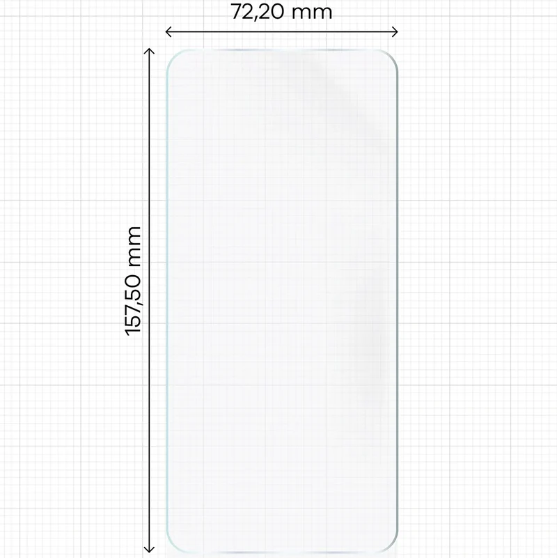 Hydrogel Folie für den Bildschirm für Realme 14 5G / 14T 5G, Bizon Film Hydrogel Front, 1 Stück