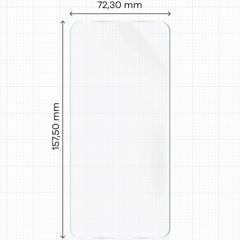 Hydrogel Folie für den Bildschirm für OnePlus Nord 5, Bizon Film Hydrogel Front, 1 Stück