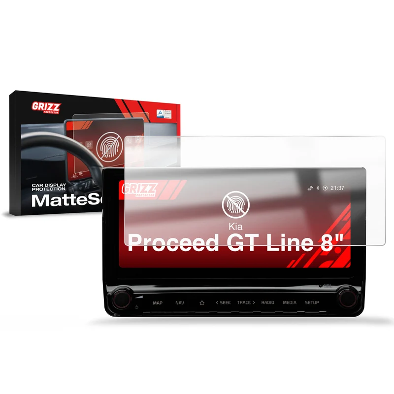 Matte Autodisplayfolie für Kia Proceed GT Line (2018-2024), Grizz Protector