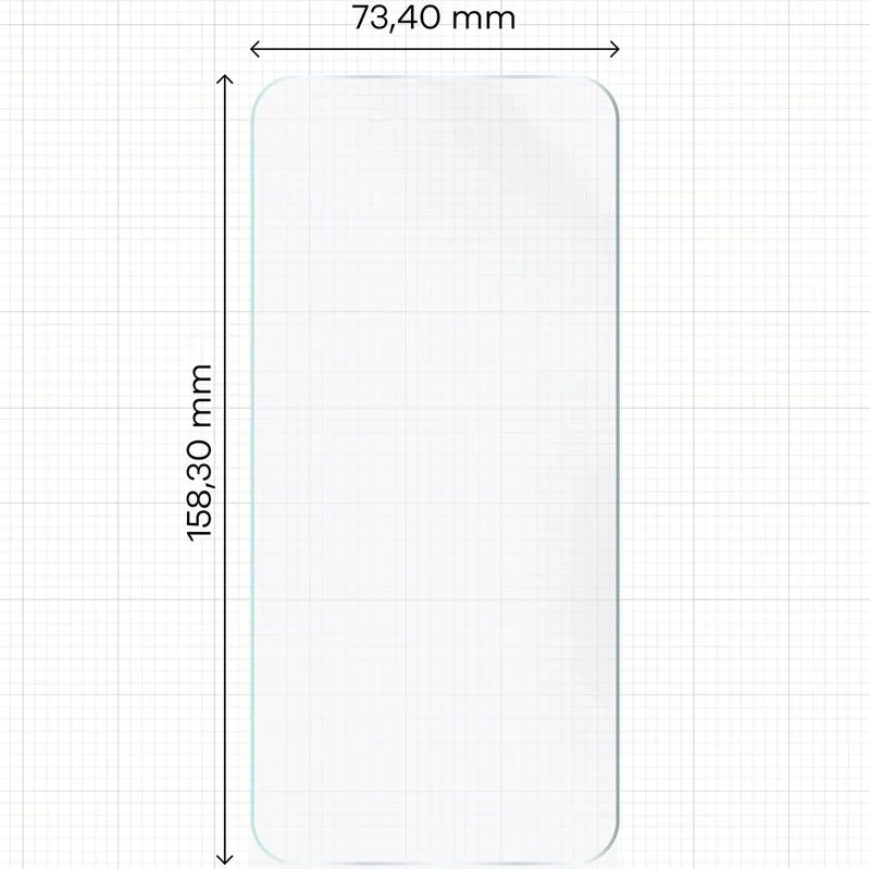 Hydrogel Folie für den Bildschirm für Honor Magic5 Pro, Bizon Film Hydrogel Front, 1 Stück