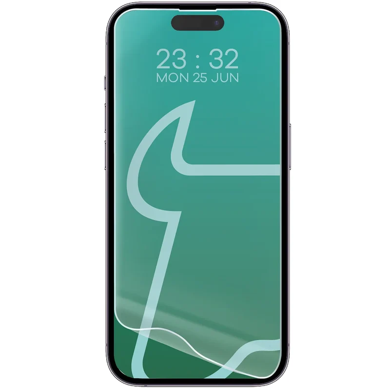 Hydrogel Folie für den Bildschirm für iPhone 14 Pro, Bizon Film Hydrogel Front, 1 Stück