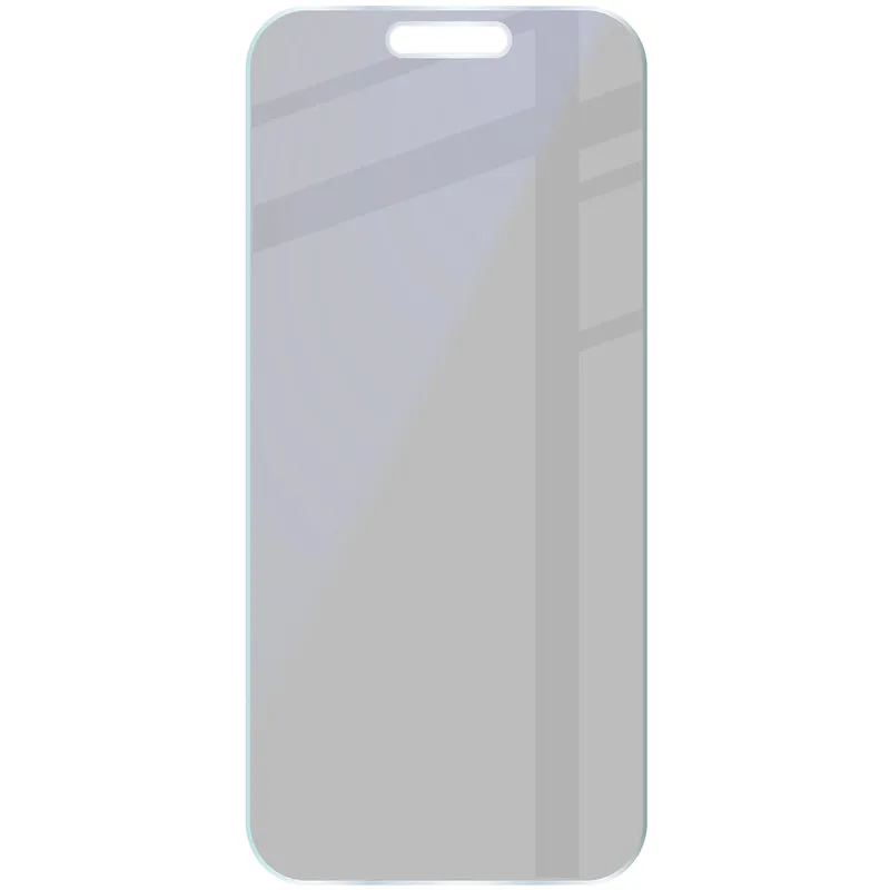 Hybridglas mit Privatschutzfilter für iPhone 16, Bizon Hybrid Shadow, Matt