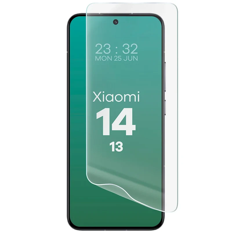 Hydrogel Folie für den Bildschirm für Xiaomi 14 / 13, Bizon Film Hydrogel Front, 1 Stück