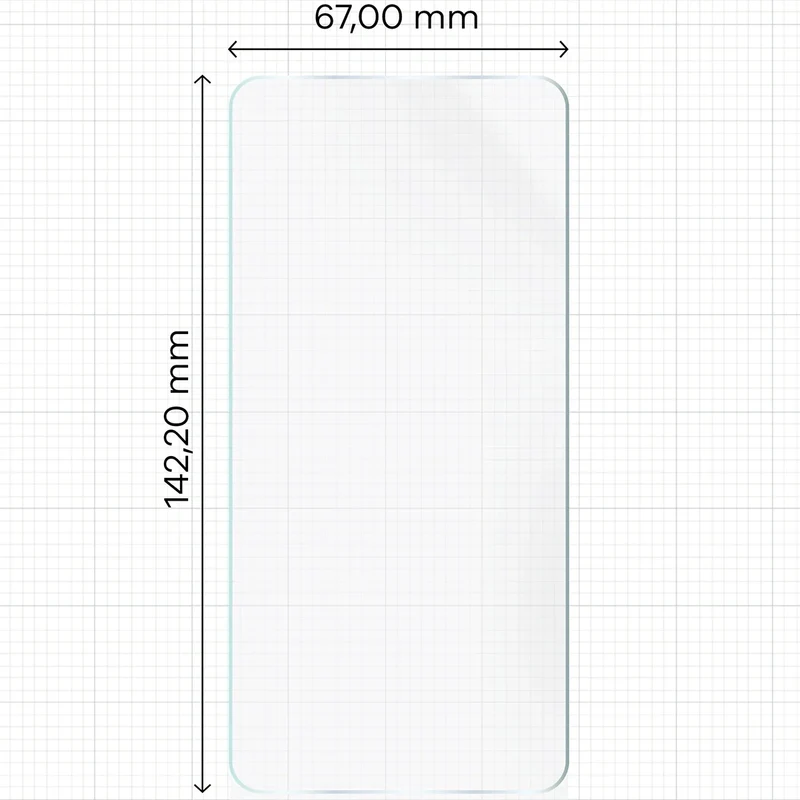 Hydrogel Folie für den Bildschirm für Galaxy S23, Bizon Glass Hydrogel Front, 1 Stück
