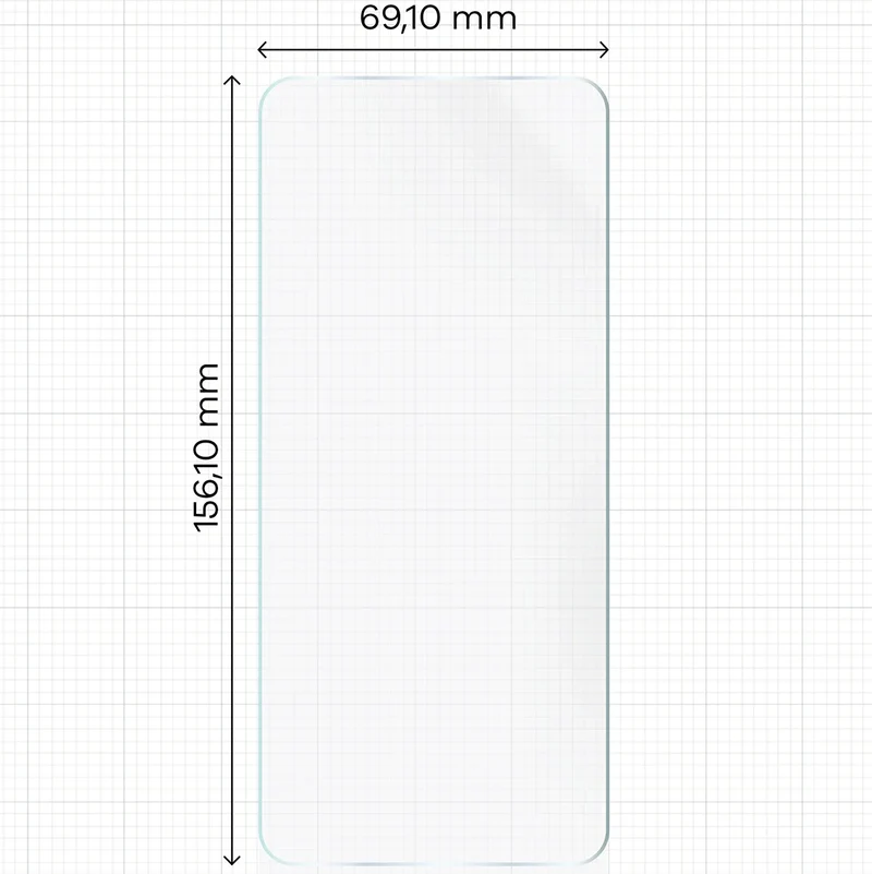 Hydrogel Folie für den Bildschirm für Realme GT2 / GT Neo 2 / GT Neo 3T, Bizon Film Hydrogel Front, 1 Stück