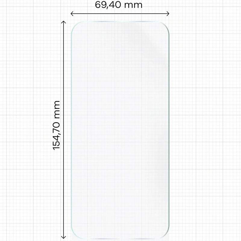 Hydrogel Folie für den Bildschirm für Realme 8 Pro / 8 / 7 / 7 Pro, Bizon Film Hydrogel Front, 1 Stück