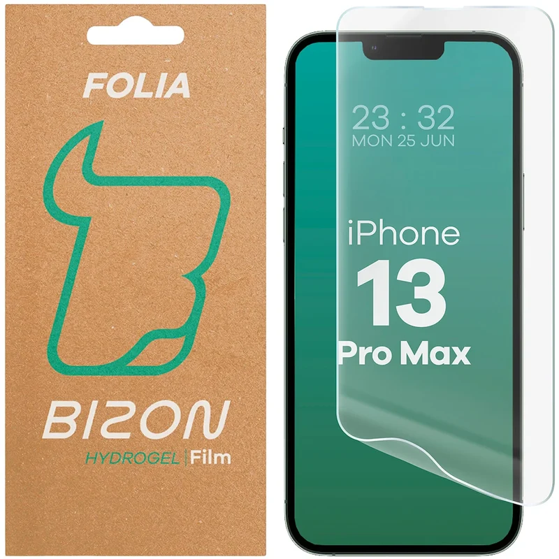 Hydrogel Folie für den Bildschirm für iPhone 13 Pro Max, Bizon Film Hydrogel Front, 1 Stück