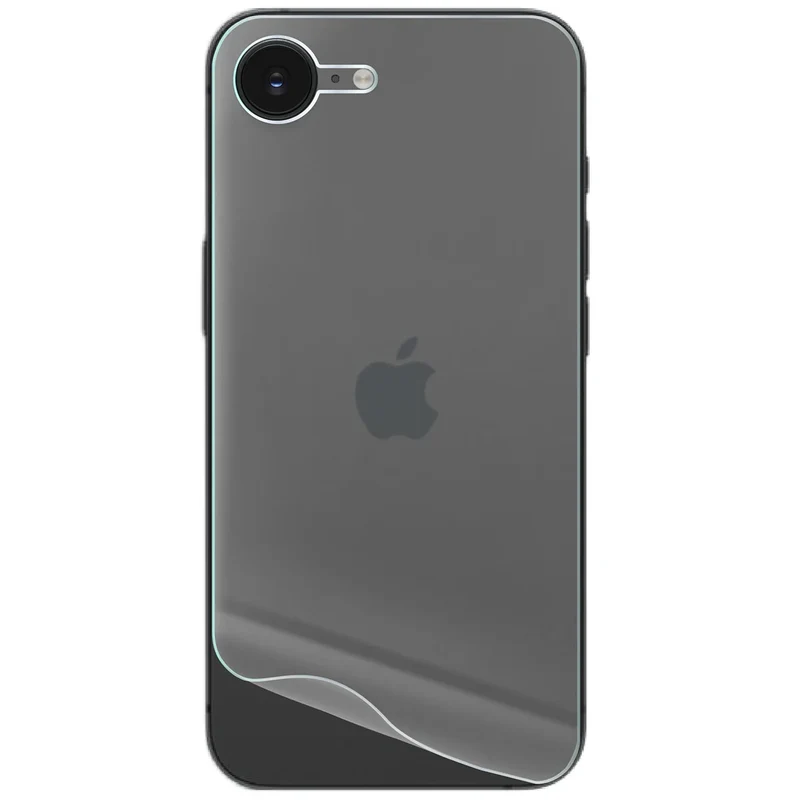 Hydrogel Folie für die Rückseite für iPhone 17e / 16e, Bizon Film Hydrogel Back, 1 Stück
