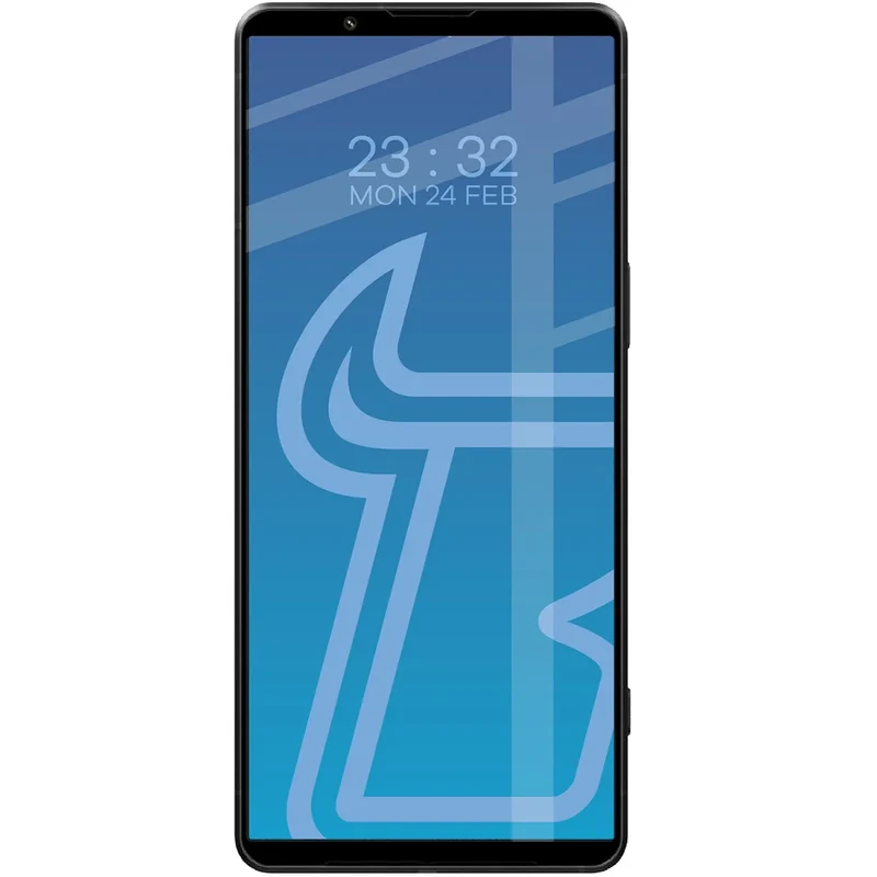 Gehärtetes Glas - 2 Stück + Kameraschutz für Sony Xperia 1 VII, Bizon Glass Edge Pack, Schwarz