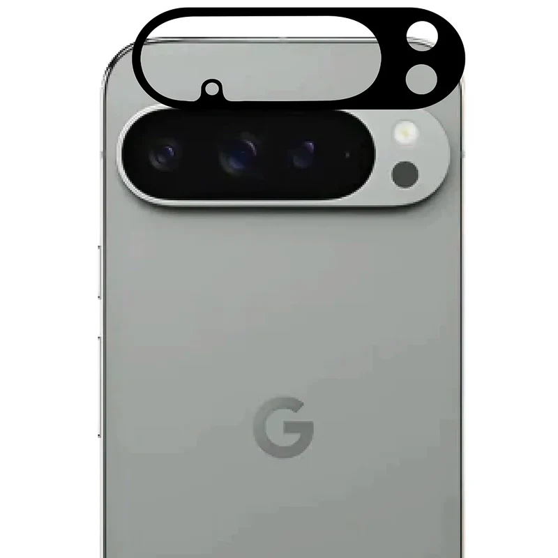 Gehärtetes Glas - 2 Stück + Kameraschutz für Google Pixel 10 Pro XL, Bizon Glass Edge Pack, Schwarz