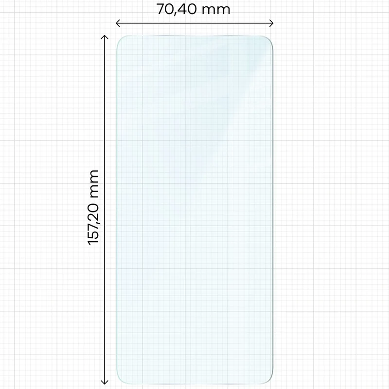 Gehärtetes Glas für OnePlus Nord 4, Bizon Glass Clear Duo, 2 Stück