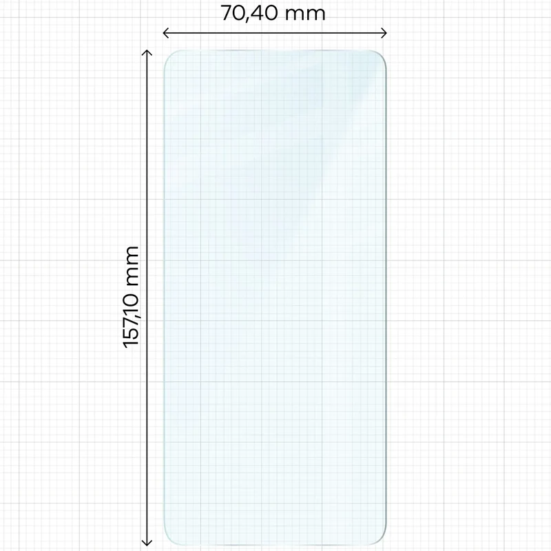 Gehärtetes Glas für OnePlus Nord 3, Bizon Glass Clear Duo, 2 Stück